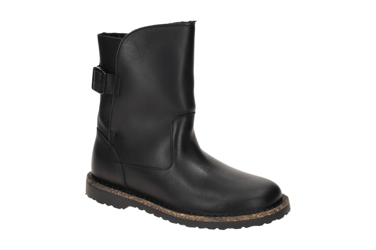 Birkenstock 1025568 Uppsala Shearling Damen Winterstiefel Schwarz Fell-Futter 1 Birkenstock 1025568 Uppsala Shearling Damen Winterstiefel Schwarz Fell-Futter