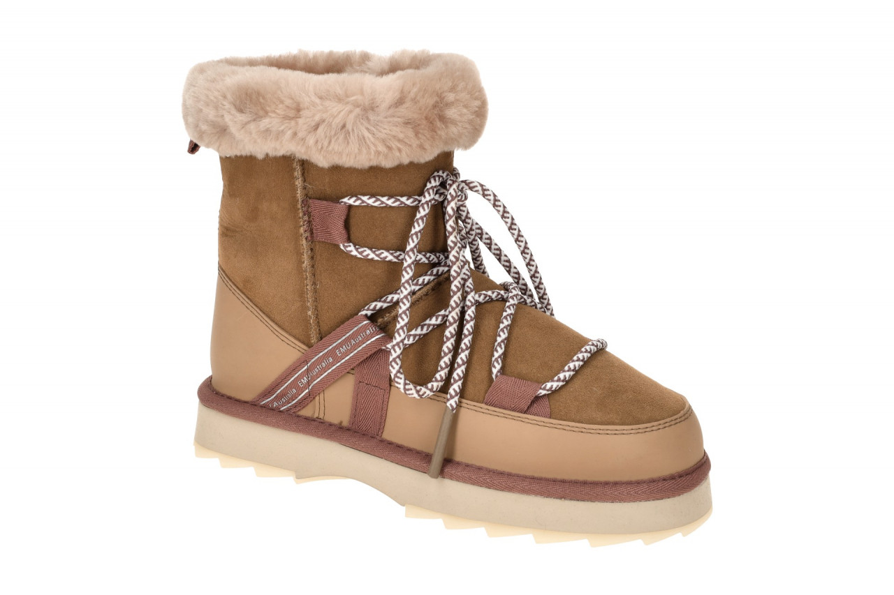 EMU W12641 CAME BLURRED Damen Winterstiefelette braun camel fellgef?ttert 1 EMU W12641 CAME BLURRED Damen Winterstiefelette braun camel fellgef?ttert