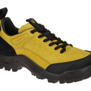 Ecco 82235458277 Offroad WP Herren Halbschuhe Gelb/Black/Olive Oil wasserdicht