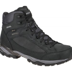 Meindl 47290 01 Toledo Mid GTX Herren Wanderstiefel Schwarz wasserdicht & bequem