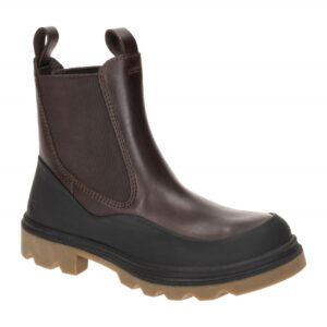 Ecco 21479355275 Damen Chelsea Stiefeletten in Braun - black/cocoa, Nubuklede...