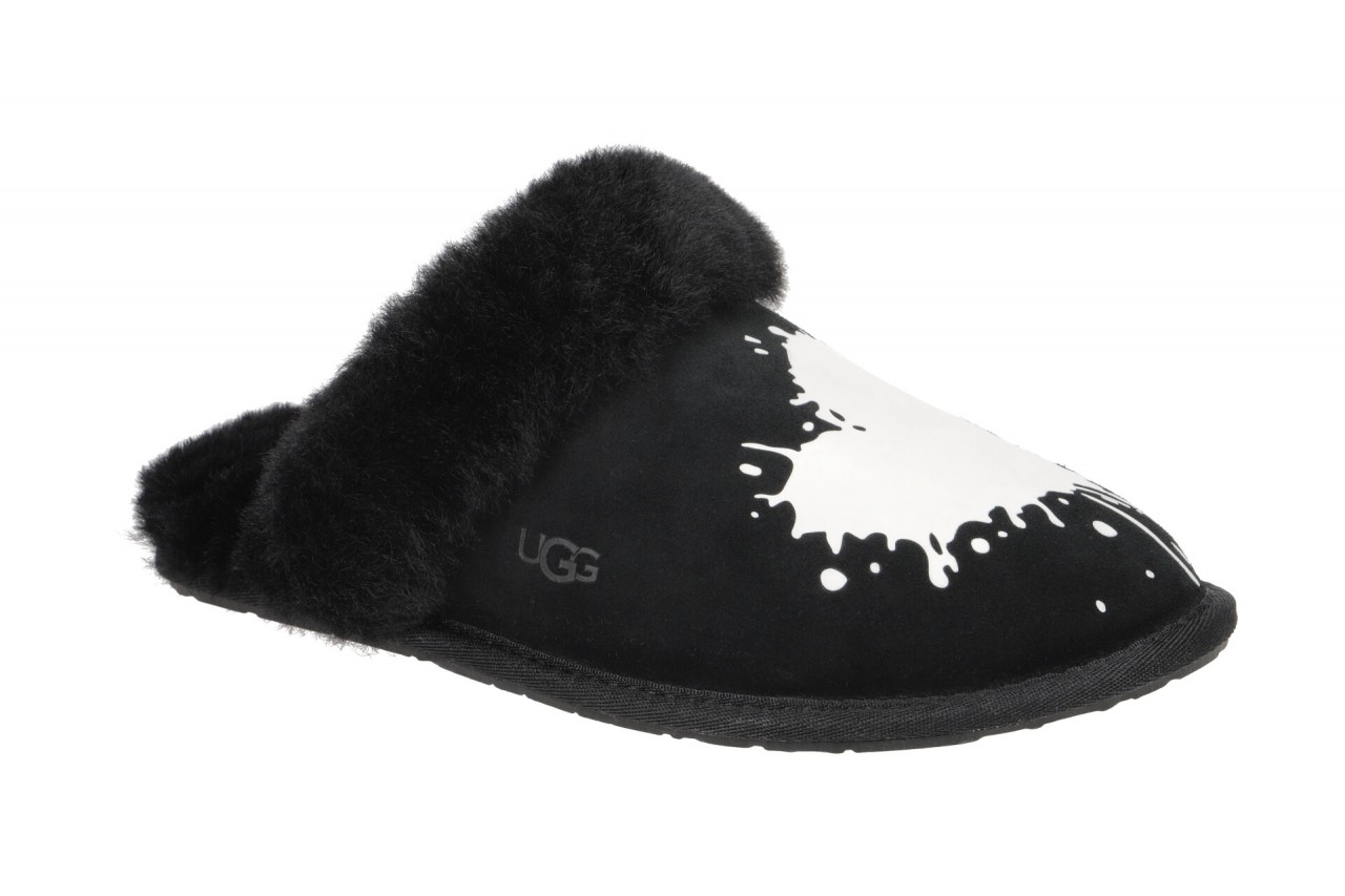 UGG 1129294 BLK SCUFFETTE II VALENTINE Damen Pantoletten schwarz Nubuck Warmf... 1 UGG 1129294 BLK SCUFFETTE II VALENTINE Damen Pantoletten schwarz Nubuck Warmf...