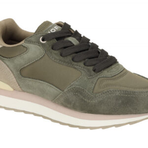 Hoff 22502009 Los Angeles Damenschuhe Sneaker - Dunkelgr?n Velourleder mit Me...