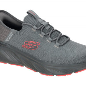 Skechers 232932 CCRD Herrenschuhe Grau Rot Hands Free Slip Ins