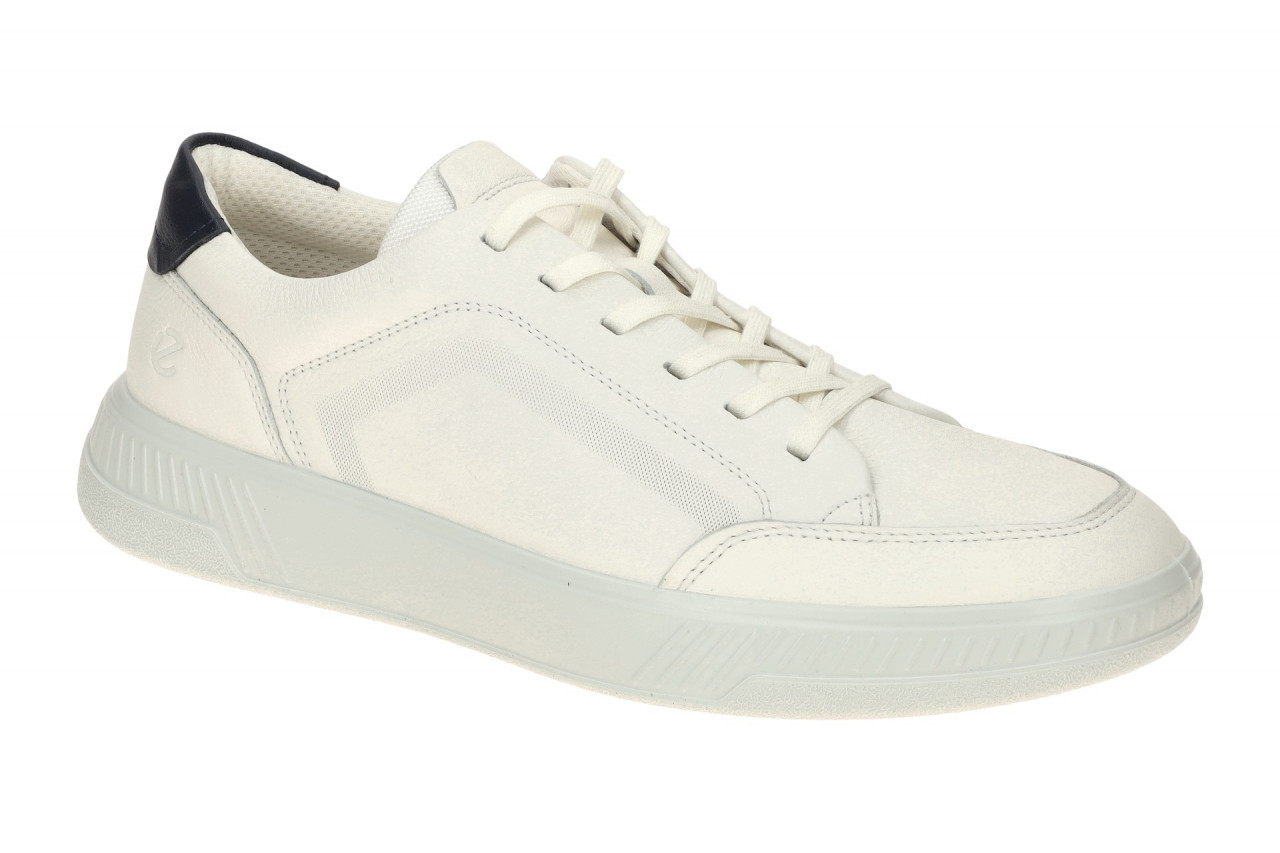 Ecco 551604 MOVE MEN Lace Up Herrenschuhe Wei? Marine - Echtleder flexibel & ... 1 Ecco 551604 MOVE MEN Lace Up Herrenschuhe Wei? Marine - Echtleder flexibel & ...