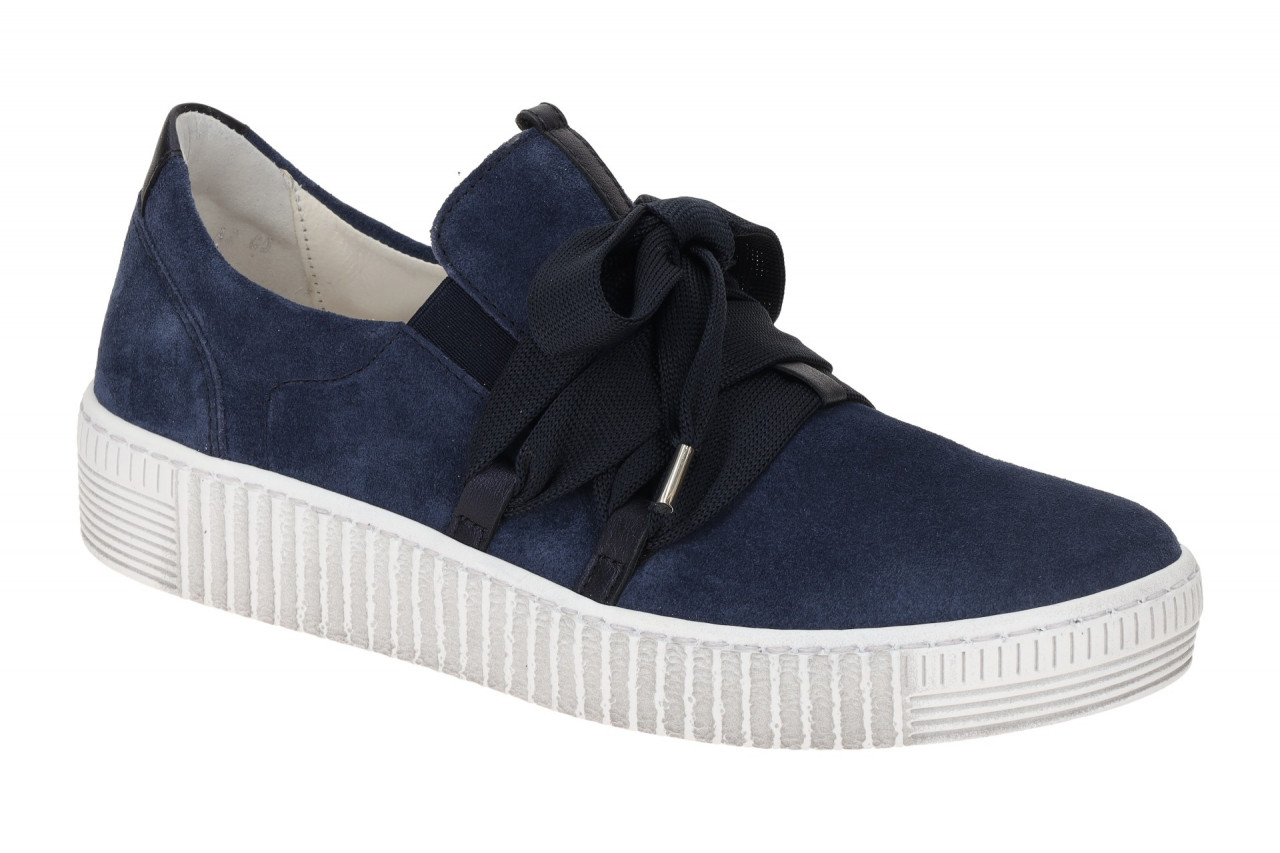 Gabor 83.333.16 Damen Slipper marineblau + wei? grau Used-Look Echtleder Komf... 1 Gabor 83.333.16 Damen Slipper marineblau + wei? grau Used-Look Echtleder Komf...
