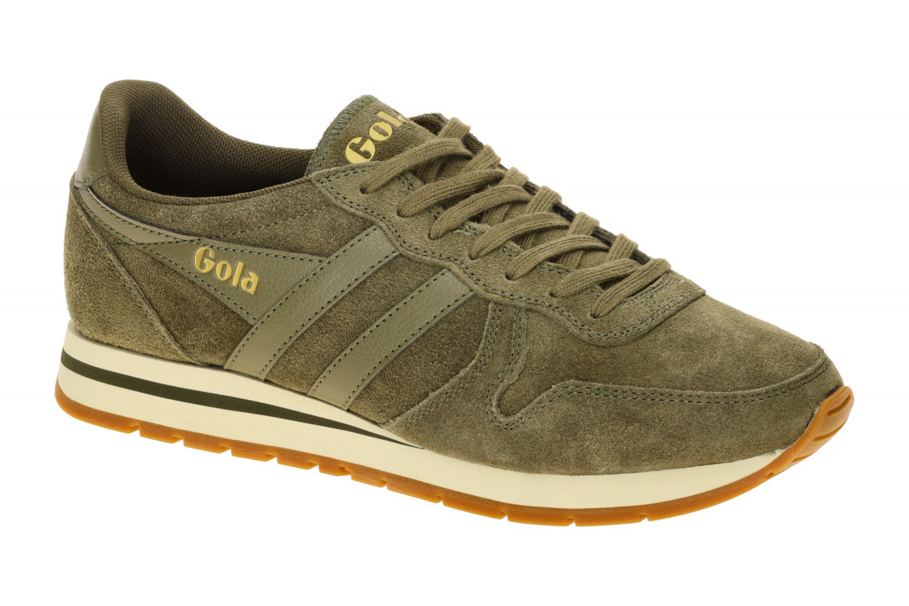 Gola Herren Sneaker CMB910KN Daytona Suede Trainer - Gr?n Khaki - Weich gepol... 1 Gola Herren Sneaker CMB910KN Daytona Suede Trainer - Gr?n Khaki - Weich gepol...