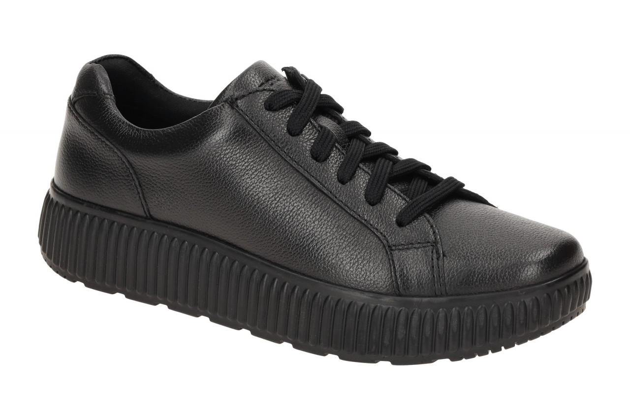 Geox D46XFA GRAISY A Damen Halbschuhe Sneaker Schwarz Plateau-Gummisohle 1 Geox D46XFA GRAISY A Damen Halbschuhe Sneaker Schwarz Plateau-Gummisohle