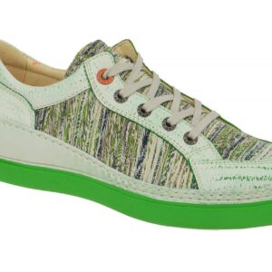 Eject 18341 Damenschuhe FEELING green - bequeme Schn?r-Halbschuhe