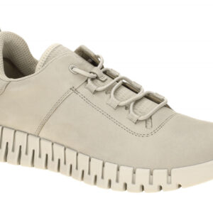 Ecco Herrenschuhe 525204 Grau Cashmere Bequeme Schn?r Halbschuhe