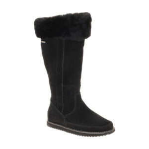 EMU W13218 BLAK GEORGI Damen Winterstiefel schwarz wasserdicht Lammfell 30 Grad