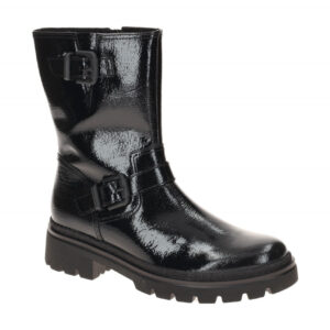 Gabor 72.742.87 Damenstiefel schwarz elegante Schaftstiefel Echtleder PU Sohle
