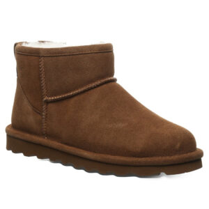 BEARPAW Shorty Damen Winterstiefelette Lammfellstiefel Boots 2860W Hickory II