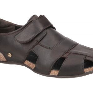 Panama Jack Fletcher Basics C1 marron Herren Sandale Braun Gummisohle Klettve...