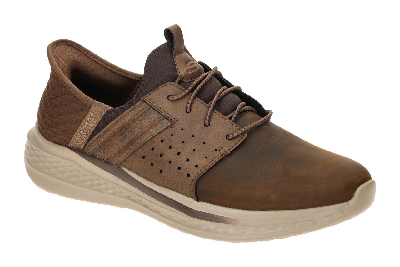 Skechers 210828 CDB SLADE - ZACHARY Herren Slipper Braun Hands Free Slip Ins 1 Skechers 210828 CDB SLADE - ZACHARY Herren Slipper Braun Hands Free Slip Ins