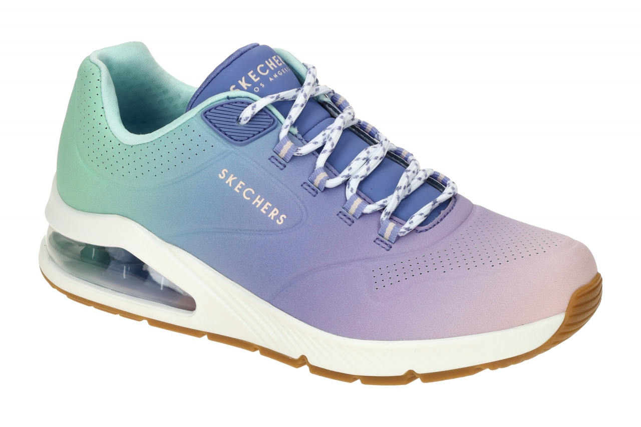 Skechers 155628 BLMT Damen Sneaker UNO 2 - COLOR WAVES Mehrfarbig Blue/Multi 1 Skechers 155628 BLMT Damen Sneaker UNO 2 - COLOR WAVES Mehrfarbig Blue/Multi