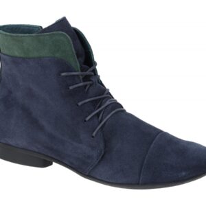 Think GUAD 2 Damen Stiefeletten 3-000501-8020 blau marine kombi Velour Soft S...