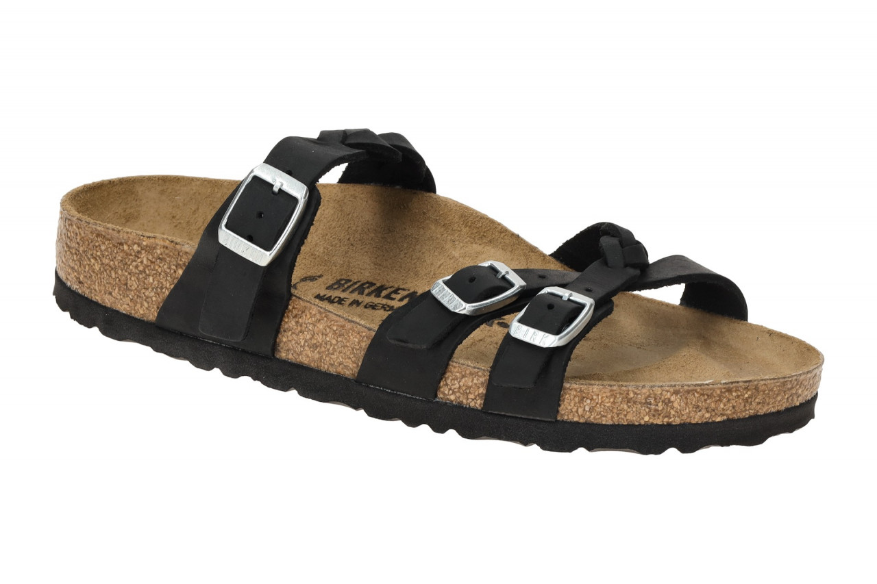 Birkenstock Damen Pantoletten FRANCA BRAIDED 1026334 Schwarz - black - Echtle... 1 Birkenstock Damen Pantoletten FRANCA BRAIDED 1026334 Schwarz - black - Echtle...