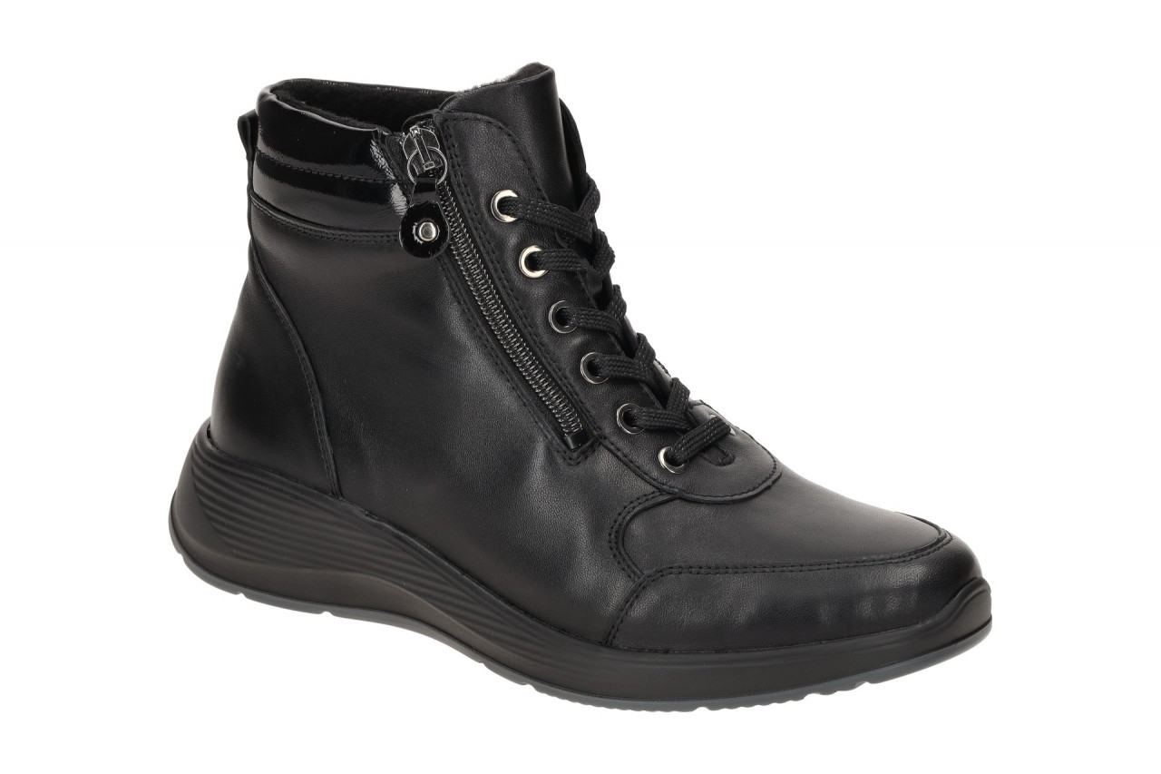 Waldl?ufer 698801 Damen Stiefeletten KALEA schwarz bequem mit Wechselfu?bett 1 Waldl?ufer 698801 Damen Stiefeletten KALEA schwarz bequem mit Wechselfu?bett