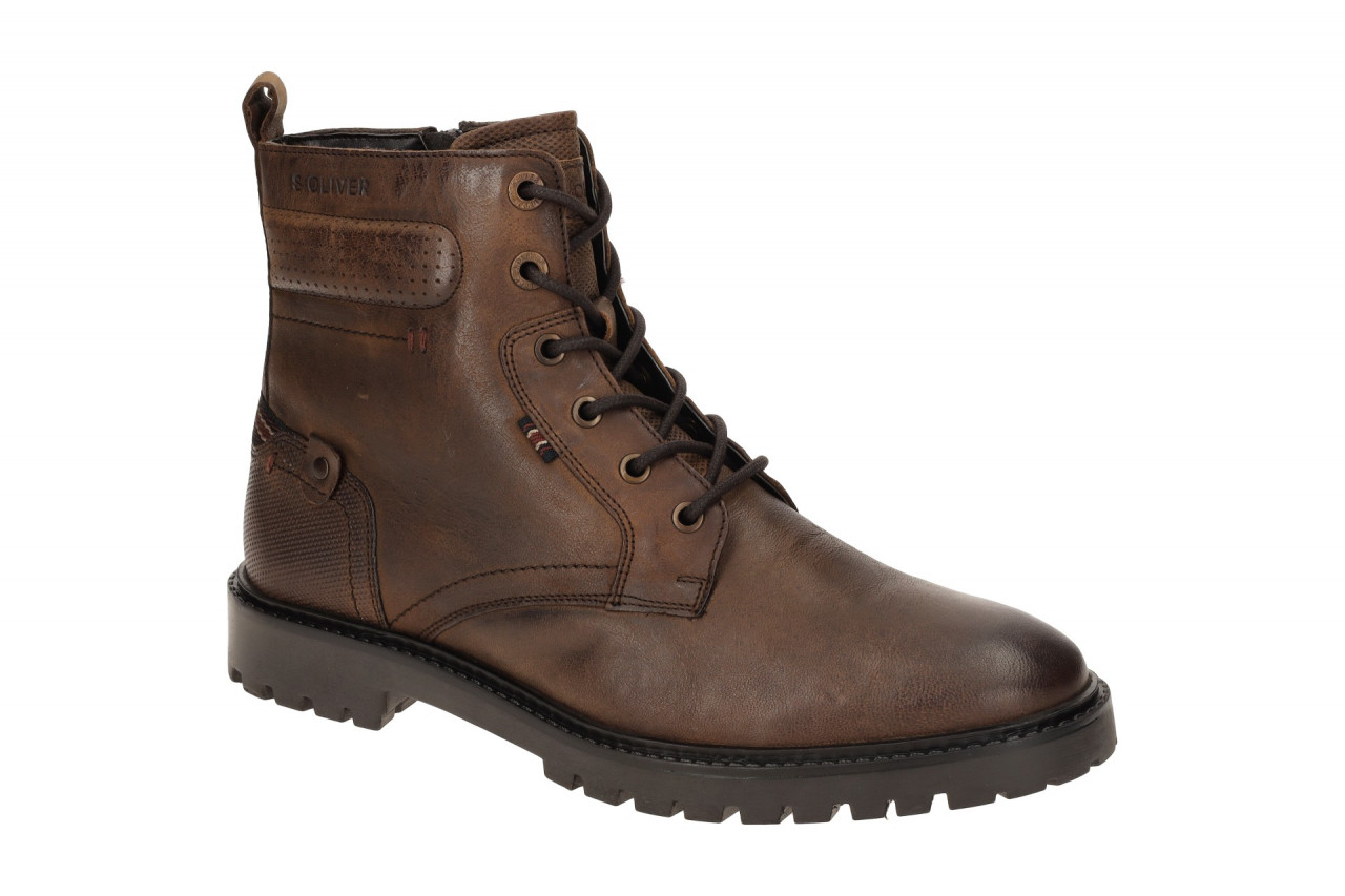 S. Oliver Herrenstiefelette 5-15220-43 300 Braun Lace Up Boots 1 S. Oliver Herrenstiefelette 5-15220-43 300 Braun Lace Up Boots