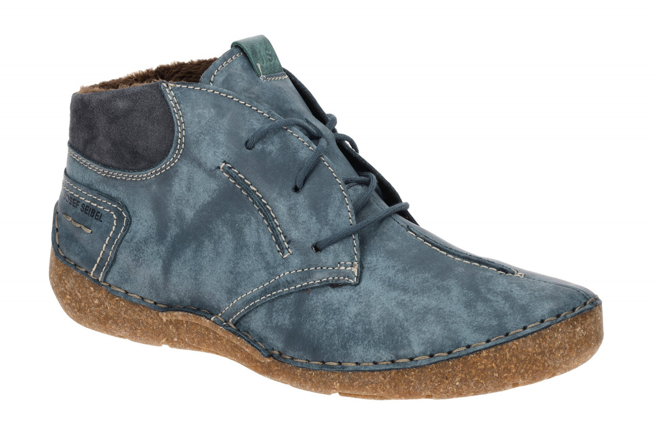 Josef Seibel Damen Winterstiefeletten 59665 Ocean Blau G-Weite 1 Josef Seibel Damen Winterstiefeletten 59665 Ocean Blau G-Weite