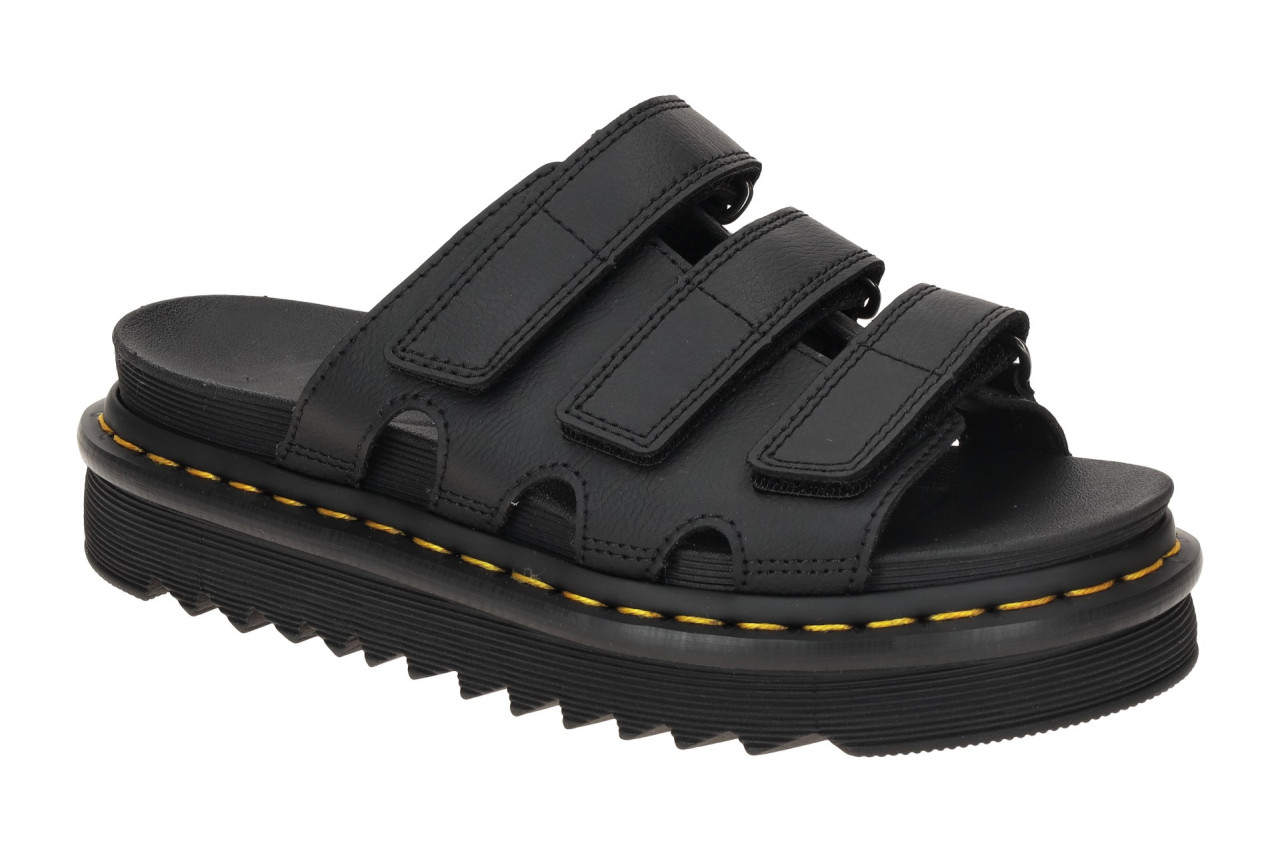 Dr. Martens Damen Pantoletten 40522001 RAINE SLIDE Schwarz Echtleder Gummisohle 1 Dr. Martens Damen Pantoletten 40522001 RAINE SLIDE Schwarz Echtleder Gummisohle