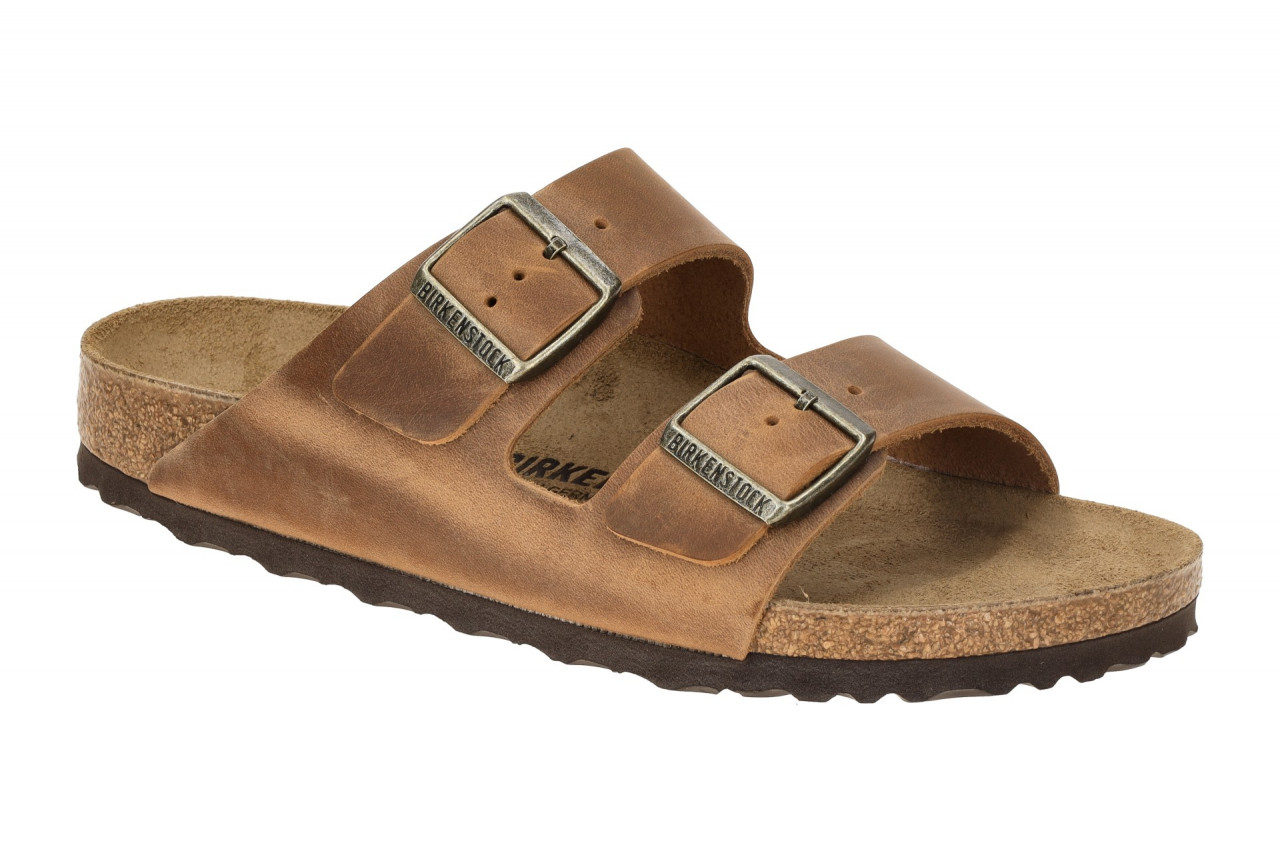 Birkenstock 1028401 Arizona BS Pantoletten cognac Fettleder anatomisches Fu?bett 1 Birkenstock 1028401 Arizona BS Pantoletten cognac Fettleder anatomisches Fu?bett