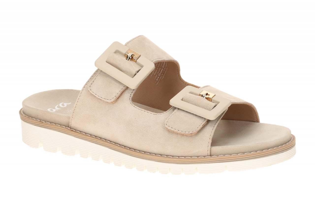 ara 12-28132 08 Beige Beach Pantoletten mit High-Soft Komfort Fu?bett 1 ara 12-28132 08 Beige Beach Pantoletten mit High-Soft Komfort Fu?bett
