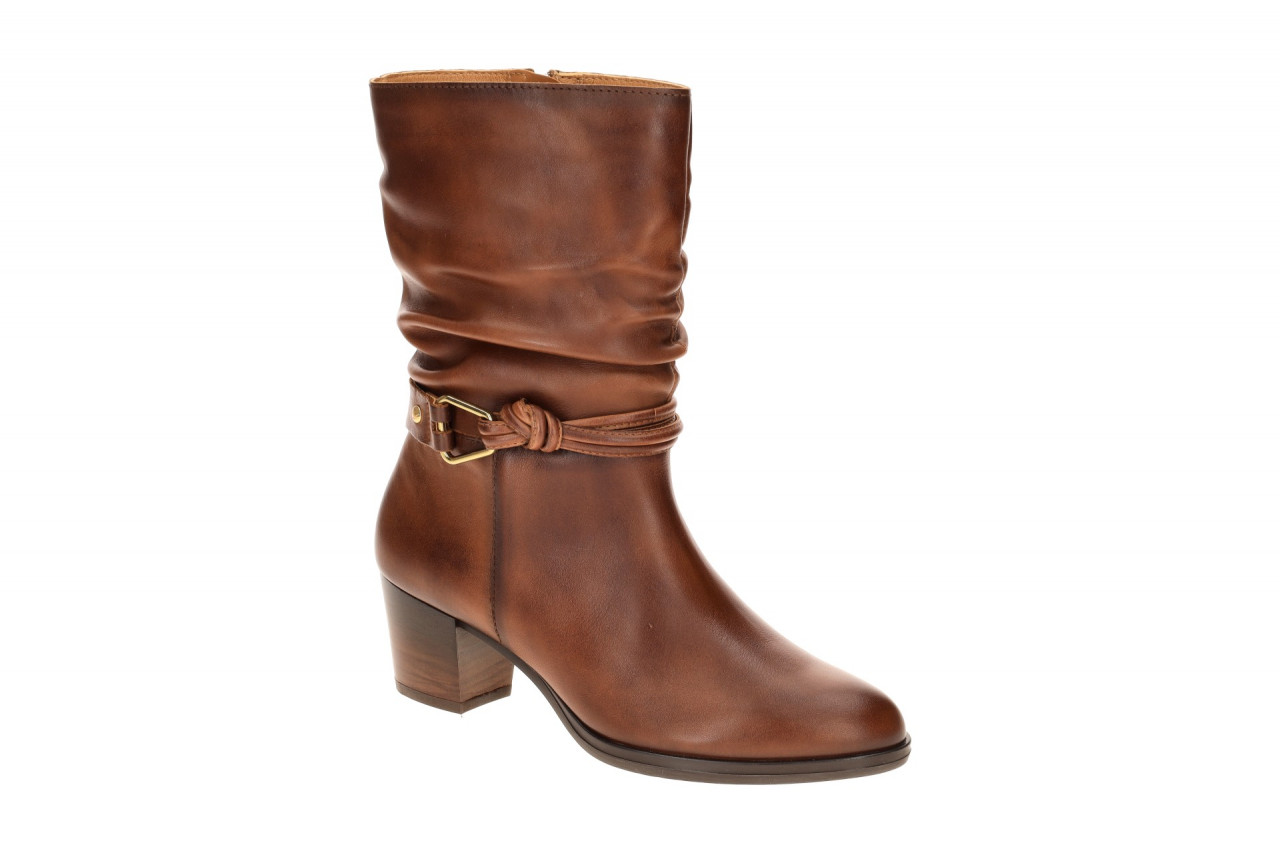 Pikolinos W0E-9787 Damenstiefel ZAMORA braun cuero Trichterabsatz 4cm & Gummi... 1 Pikolinos W0E-9787 Damenstiefel ZAMORA braun cuero Trichterabsatz 4cm & Gummi...