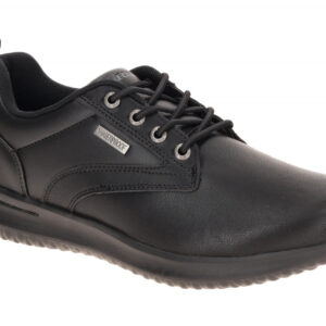 Skechers 65693 BBK Herren Slipper Schwarz Waterproof Memory Foam