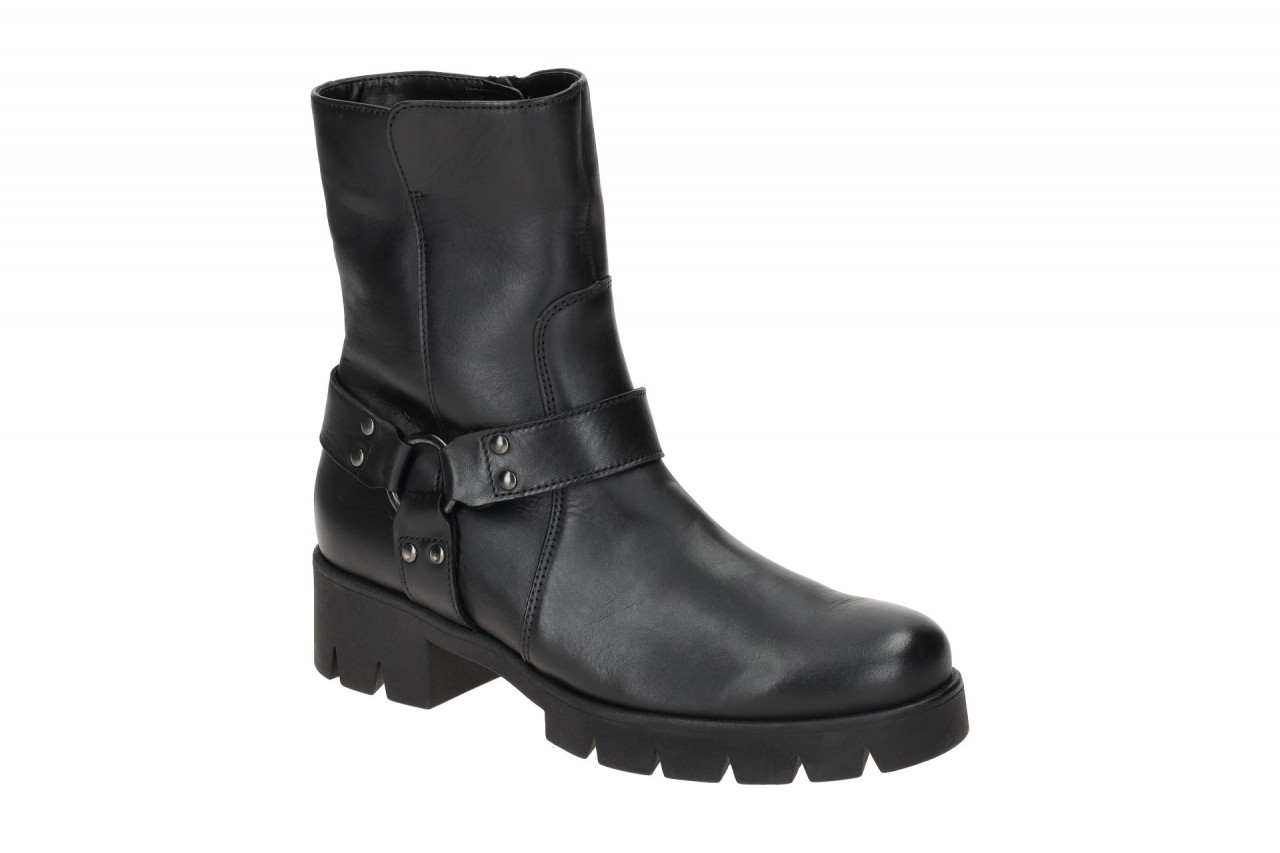 Gabor 71.713 Damen Stiefeletten Schwarz - Best Fitting Biker-Boots 1 Gabor 71.713 Damen Stiefeletten Schwarz - Best Fitting Biker-Boots