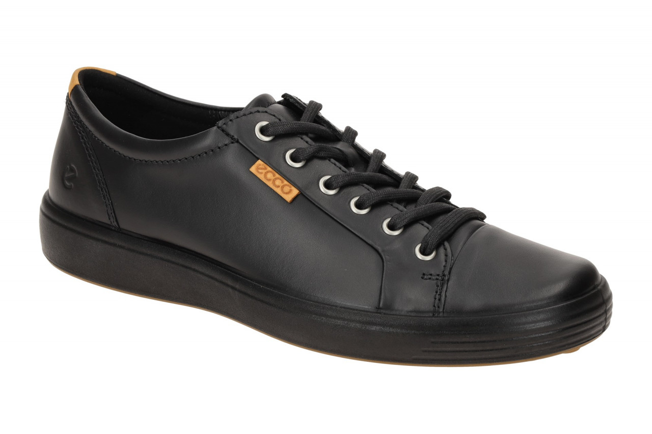 Ecco 43000411001 Soft 7 Men's Sneaker Schwarz - Herrenschuhe aus Echtleder 1 Ecco 43000411001 Soft 7 Men's Sneaker Schwarz - Herrenschuhe aus Echtleder