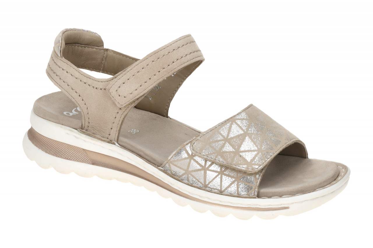 ara Damen Sandale TAMPA 12-47207 19 beige/sand/silber High-Soft Innensohle 1 ara Damen Sandale TAMPA 12-47207 19 beige/sand/silber High-Soft Innensohle