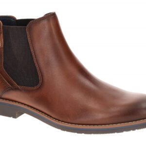 Pikolinos M4V-8063 cuero Herren Stiefelette LEON braun - elegante Chelsea-Boots