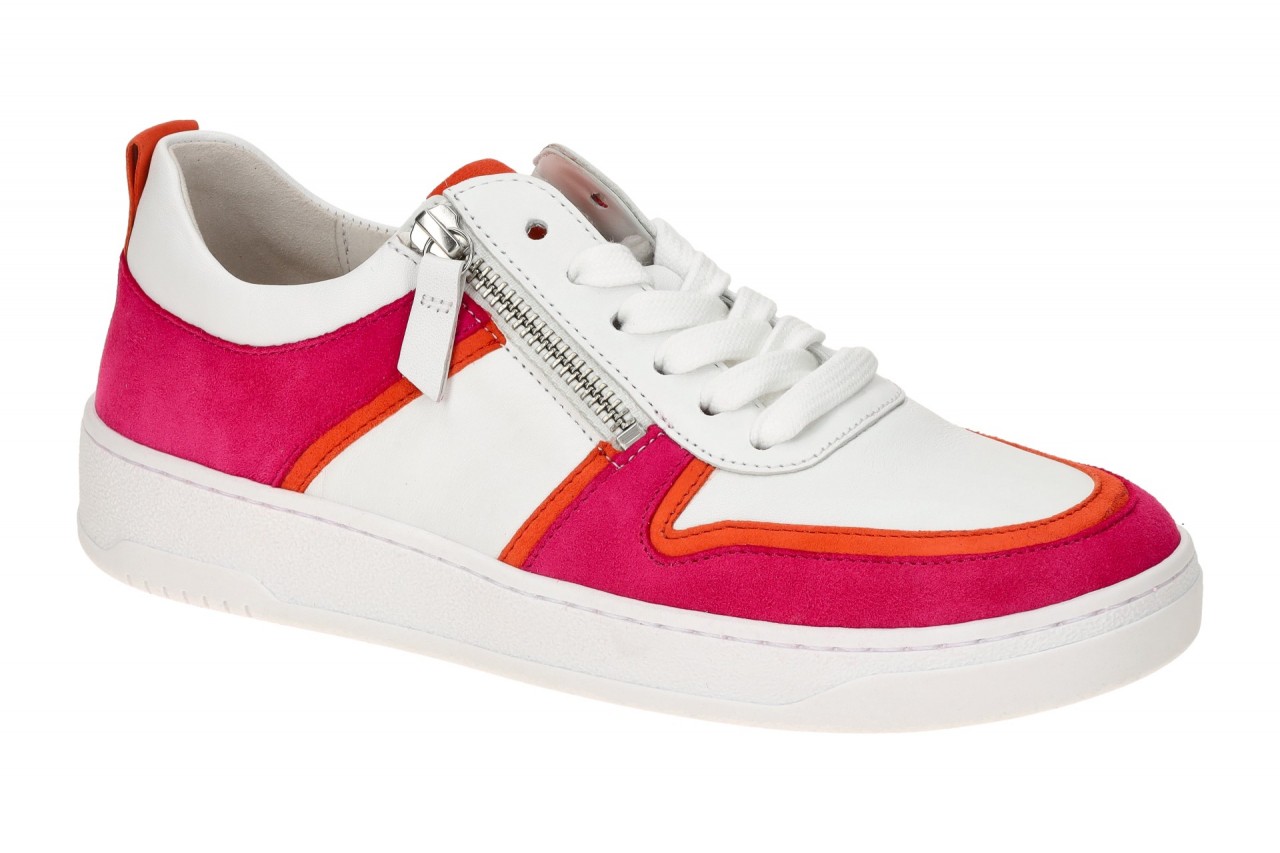 Gabor 43.340.20 Damen Sneaker Halbschuhe wei?/pink/ orange Best Fitting 1 Gabor 43.340.20 Damen Sneaker Halbschuhe wei?/pink/ orange Best Fitting