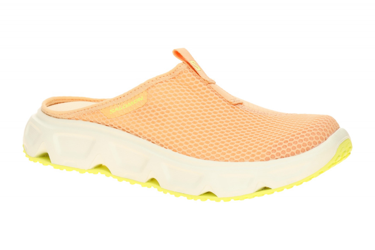 Salomon 479948 REELAX SLIDE 6.0 Damen Pantoletten Orange Almond Cream/Vanilla... 1 Salomon 479948 REELAX SLIDE 6.0 Damen Pantoletten Orange Almond Cream/Vanilla...