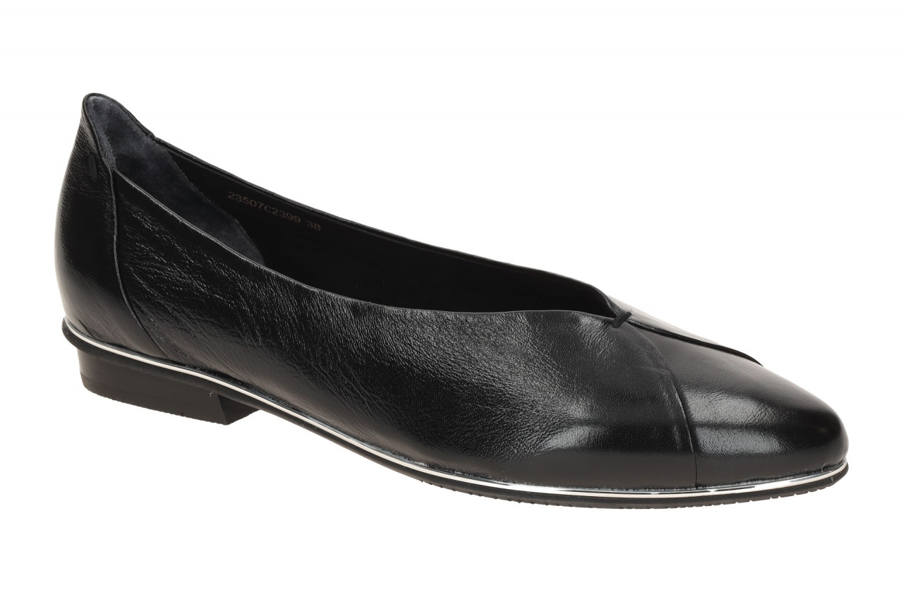 Everybody 23507C2399 VE001 Schwarz Echtleder Slipper mit Blockabsatz 1 Everybody 23507C2399 VE001 Schwarz Echtleder Slipper mit Blockabsatz