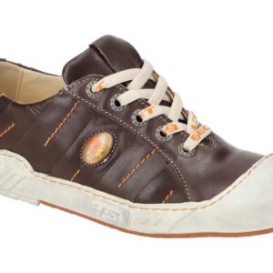 Eject 12359.009 PUZZLE Damen Sport-Halbschuhe Braun Glattleder Echtleder