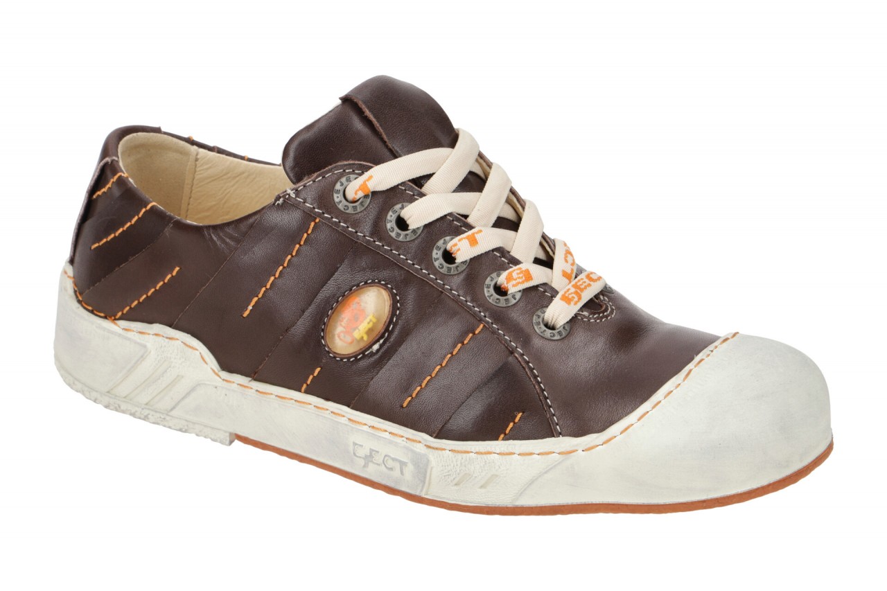 Eject 12359.009 PUZZLE Damen Sport-Halbschuhe Braun Glattleder Echtleder 1 Eject 12359.009 PUZZLE Damen Sport-Halbschuhe Braun Glattleder Echtleder
