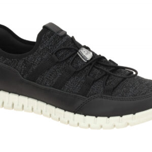 ECCO 246303 GRUUV LITE Damen Slipper schwarz black/magnet dynamischer Gummizu...