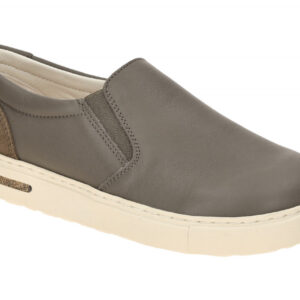 Birkenstock 1028069 OSWEGO Damen Slipper grau concrete gray bequem mit Kork-L...
