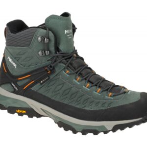 Meindl 4717 35 TOP TRAIL MID GTX Herren Wanderstiefel Gr?n-orange vibram? Sohle