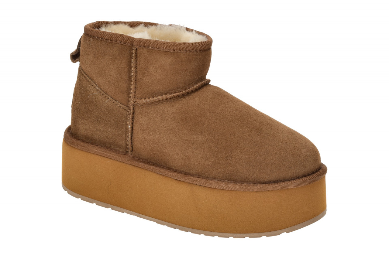 EMU W13082 CHES Winterstiefelette Damen Stinger Micro Flatform chestnut flexi... 1 EMU W13082 CHES Winterstiefelette Damen Stinger Micro Flatform chestnut flexi...