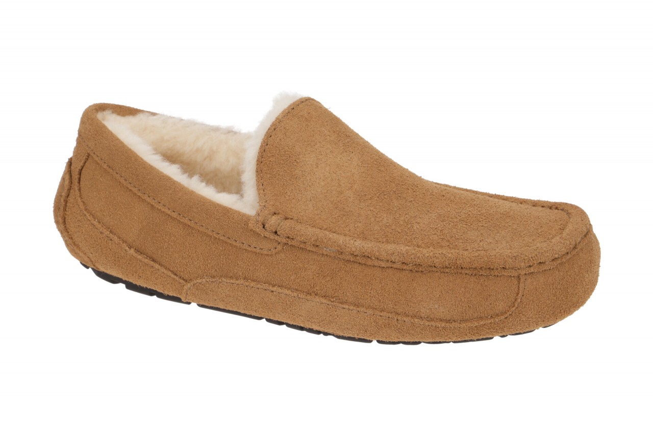 UGG 1101110 CHE ASCOT Herren Slipper braun Velourleder Warmfutter bequeme Hal... 1 UGG 1101110 CHE ASCOT Herren Slipper braun Velourleder Warmfutter bequeme Hal...