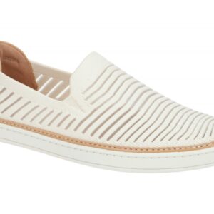 UGG 1109533 CMLK Damen Slipper wei? coconut milk Textil Echtleder Gummisohle