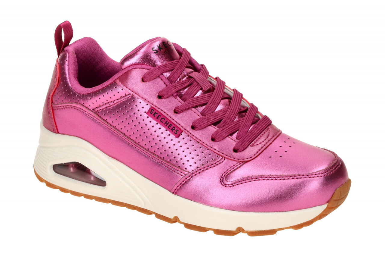 Skechers 177109 MAG UNO METALLIXS Damen Sneaker dunkel pink metallic 1 Skechers 177109 MAG UNO METALLIXS Damen Sneaker dunkel pink metallic
