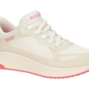 Skechers 117624 WPK Damen Sneaker Wei?/Pink HANDS FREE SLIP INS