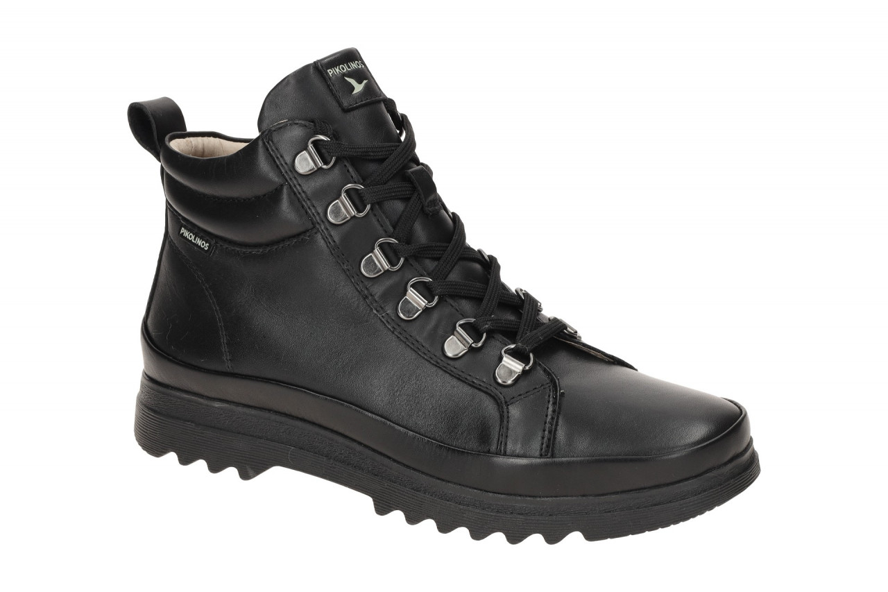 Pikolinos Damen Stiefeletten W3W-8564C11 VIGO Schwarz - sportliche Mid-Sneakers 1 Pikolinos Damen Stiefeletten W3W-8564C11 VIGO Schwarz - sportliche Mid-Sneakers