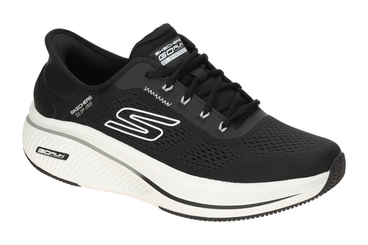 Skechers 220853 BKW Herren Sportschuhe Schwarz GO RUN ELEVATE 2.0 BANYAN 1 Skechers 220853 BKW Herren Sportschuhe Schwarz GO RUN ELEVATE 2.0 BANYAN