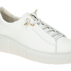Paul Green 5418-03 PG Sneaker Wei? Glattleder Keilabsatz Gummisohle